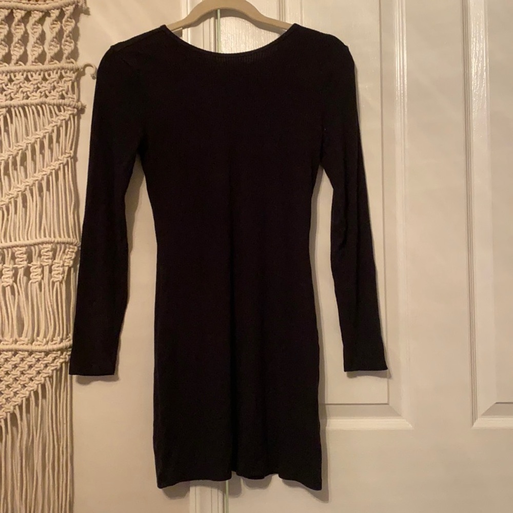 black dress